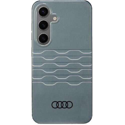 Etui AUDI IML Geometric Pattern do Samsung Galaxy S24 Szary