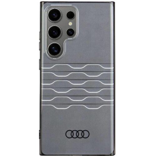 Etui AUDI IML Geometric Pattern do Samsung Galaxy S24 Ultra Czarny