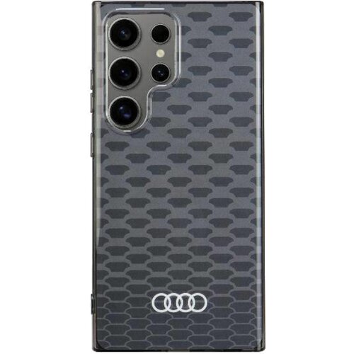 Etui AUDI IML Stitching Pattern MagSafe do Samsung Galaxy S24 Ultra Czarny