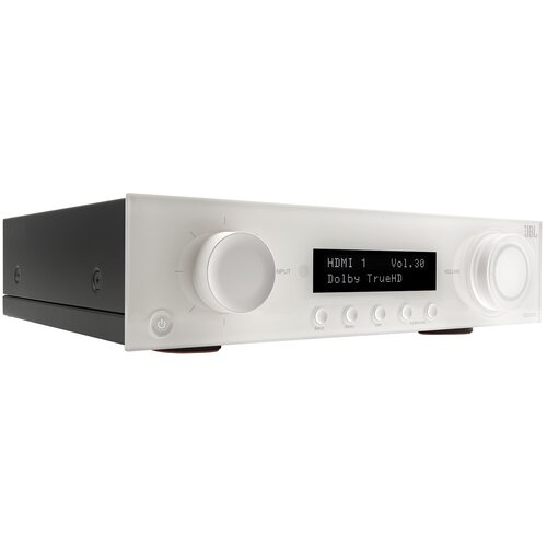 Amplituner JBL MA310 Biały 5.2-kanałowy,  4K Ultra HD, HDMI ARC, Dolby DTS,BT, D/A 192kHz/24bit, Aplikacja Ez Set EQ