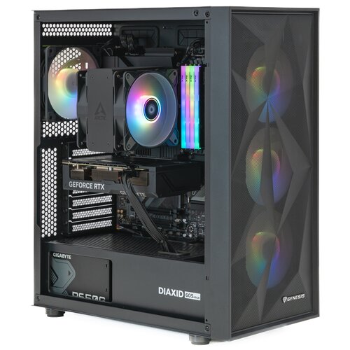Komputer MAD DOG DIAXID605-I05DR32 i5-12400F 32GB RAM 1TB SSD GeForce RTX4070 DLSS 3
