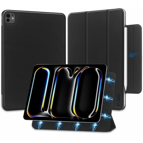 Etui na iPad Pro TECH-PROTECT SmartCase Magnetic Czarny