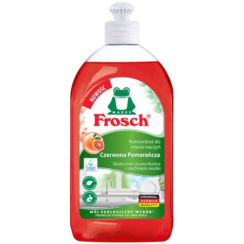Płyn do mycia naczyń FROSCH Czerwona pomarańcza 500 ml