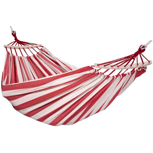 Hamak GOCKOWIAK Eden Panna Cotta 200 x 150 cm Biało-czerwony