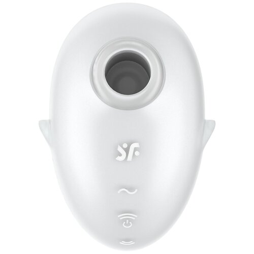 SATISFYER CUTIE GHOST Bezdotykowy Masażer Łechtaczki  Biały