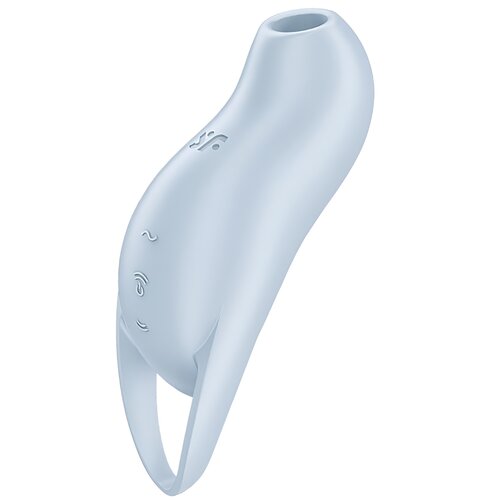 SATISFYER POCKET PRO 1 Masażer Bezdotykowy Łechaczki z Wibracją  Niebieski