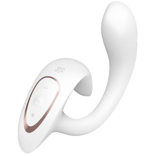 SATISFYER G FOR GODDESS 1 Masażer Punktu G z Wibracją  Biały
