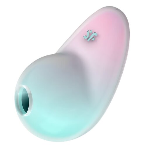 SATISFYER PIXIE DUST Masażer Bezdotykowy Łechtaczki z Wibracją  Miętowo-różowy