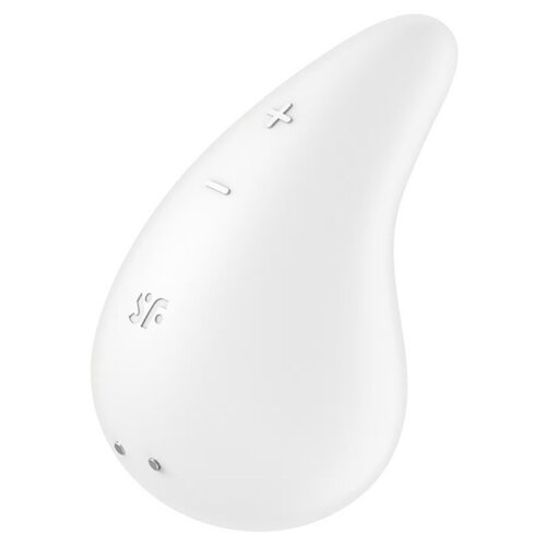 SATISFYER DEW DROP Wibrator Łechtaczkowy Wodoodporny Biały