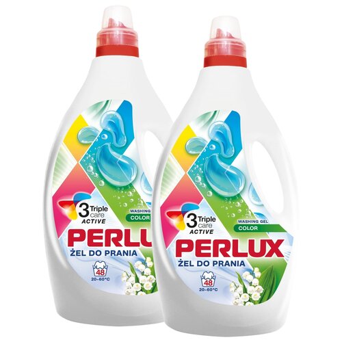 Żel do prania PERLUX Color 2 x 1920 ml