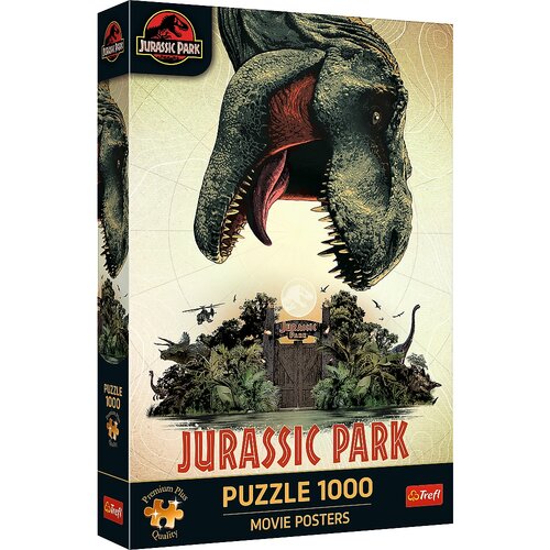 Puzzle TREFL Premium Plus Quality Park Jurajski 10883 (1000 elementów)