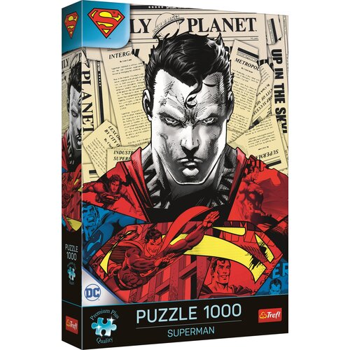 Puzzle TREFL Premium Plus Quality DC Superman 10884 (1000 elementów)