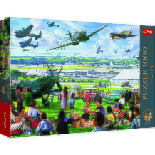 Puzzle TREFL Premium Plus Quality Tea Time Pokaz lotniczy 10846 (1000 elementów)