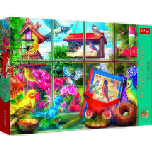 Puzzle TREFL Premium Plus Quality Tea Time Świat ptaków 10850 (1000 elementów)