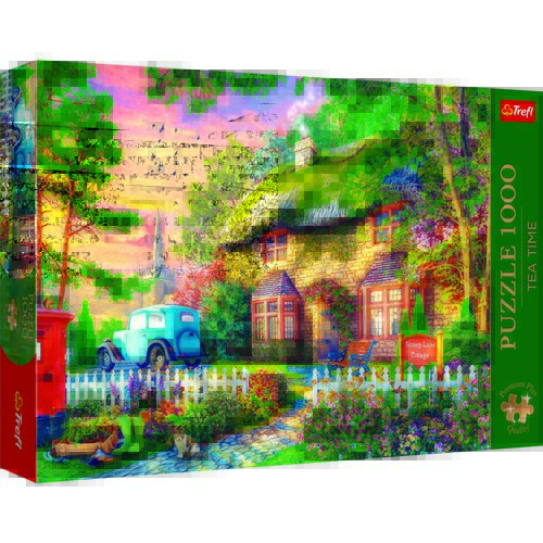 Puzzle TREFL Premium Plus Quality Tea Time Domek Stoney Lane 10852 (1000 elementów)