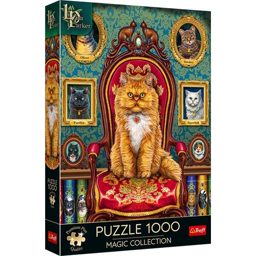 Puzzle TREFL Premium Plus Quality Magic Collection Kotomania (1000 elementów)