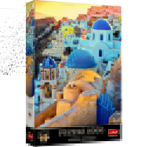 Puzzle TREFL Premium Plus Qualit Photo Odyssey Miasteczko Oia Santorini 10853 (1000 elementów)