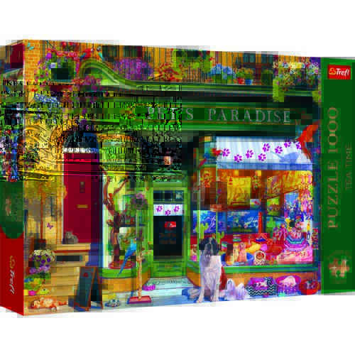 Puzzle TREFL Premium Plus Quality Tea Time Raj dla zwierząt 10841 (1000 elementów)