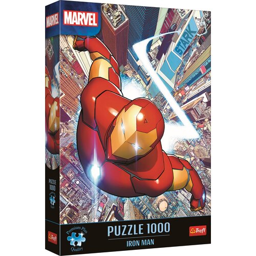 Puzzle TREFL Premium Plus Quality Marvel Iron Man 10862 (1000 elementów)
