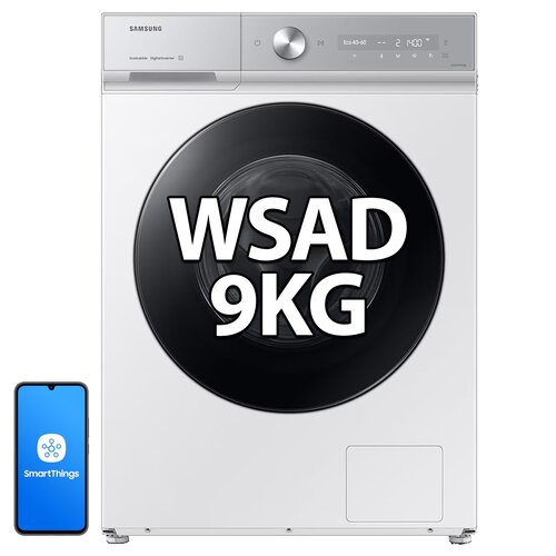 Pralka SAMSUNG WW90DB8U95GHU4 AI Control EcoBubble A 9kg 1400 obr Autodozowanie