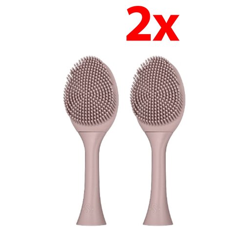 Oryginalna końcówka do szczoteczki SEYSSO Color Face Brush (2 szt.) Misty Rose