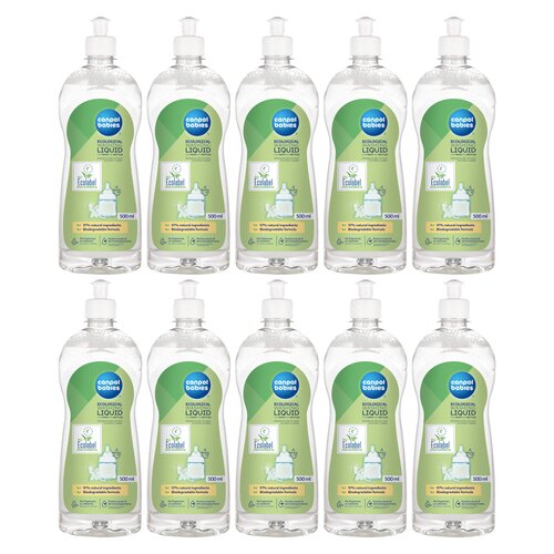 Płyn CANPOL BABIES do mycia smoczków i butelek 10 x 500 ml