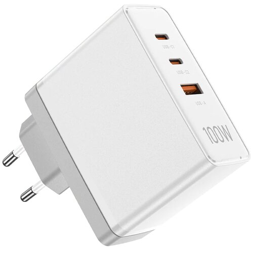 Ładowarka sieciowa VENTION FEGW0-EU 100W GaN Biały