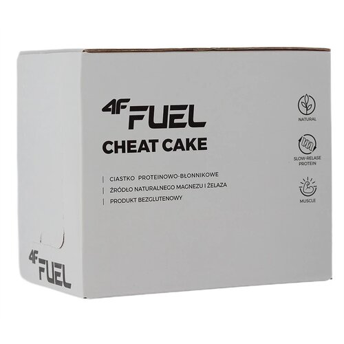 Ciastko proteinowe 4F FUEL Cheat Cake Czekoladowo-malinowy (11 x 50 g)