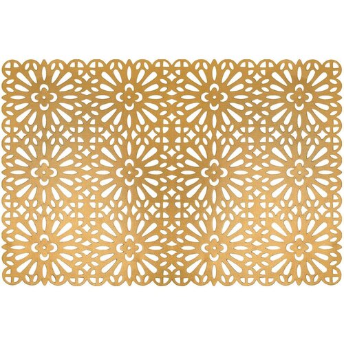 Mata stołowa PVC AMBITION 45 x 30 cm Glamour Złoty (1 szt.)