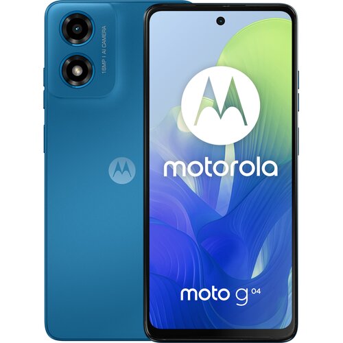 Smartfon MOTOROLA Moto G04 4/128GB 6.56" 90Hz Niebieski