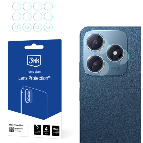 Szkło hybrydowe na obiektyw 3MK Lens Protection do Realme C63
