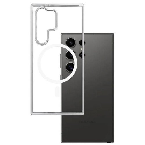 Etui 3MK MagCase do Samsung Galaxy S23 Ultra Przezroczysty