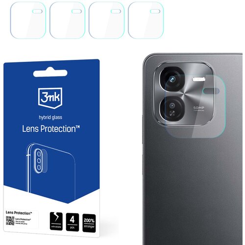 Szkło hybrydowe na obiektyw 3MK Lens Protection do Vivo Iqoo Z9X 5G