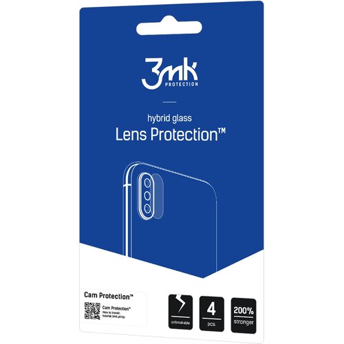 Szkło hybrydowe na obiektyw 3MK Lens Protection do Kruger&Matz Live 11