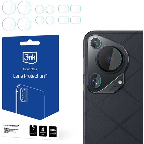 Szkło hybrydowe na obiektyw 3MK Lens Protection do Huawei Pura 70 Ultra