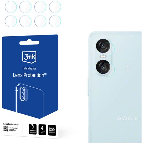 Szkło hybrydowe na obiektyw 3MK Lens Protection do Sony Xperia 10 VI