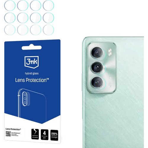 Szkło hybrydowe na obiektyw 3MK Lens Protection do Oppo Reno 12