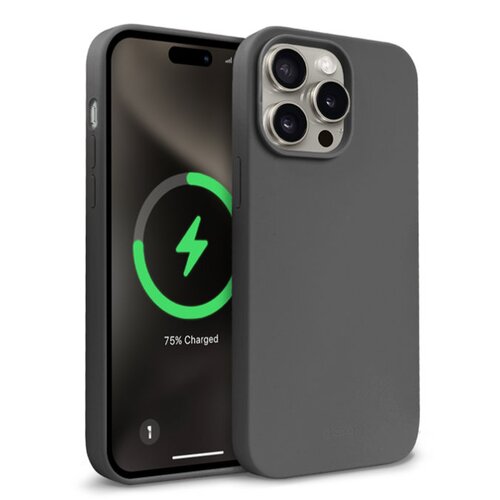 Etui CRONG Color Cover Magnetic MagSafe do Apple iPhone 15 Pro Tytanowy