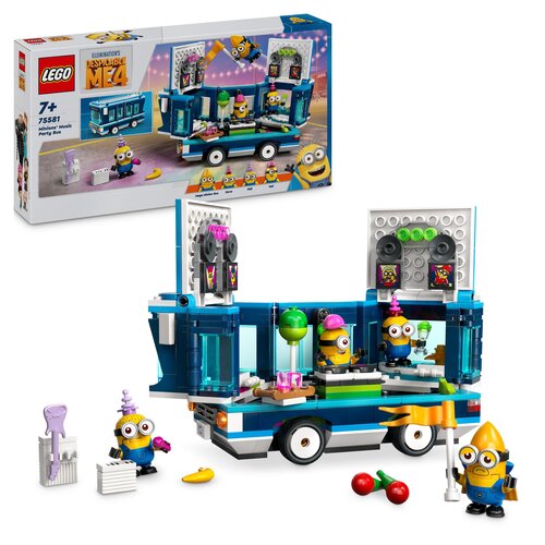 LEGO 75581 Despicable Me i Minions Imprezowy autobus minionków