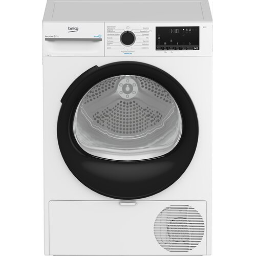 Suszarka slim BEKO b300 XBM3T68239W  z pompą ciepła 8kg EcoGentle Prosmart Steam Cure