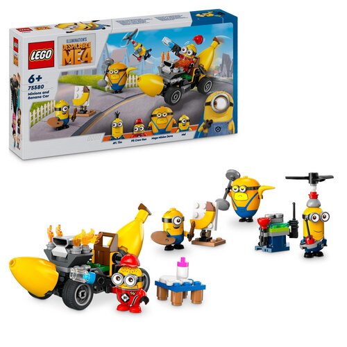 LEGO 75580 Despicable Me i Minions Minionki i bananowóz