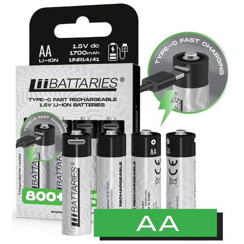 Akumulatorki AA 1700 mAh LIIBATTARIES LIB667097 (4 szt.)