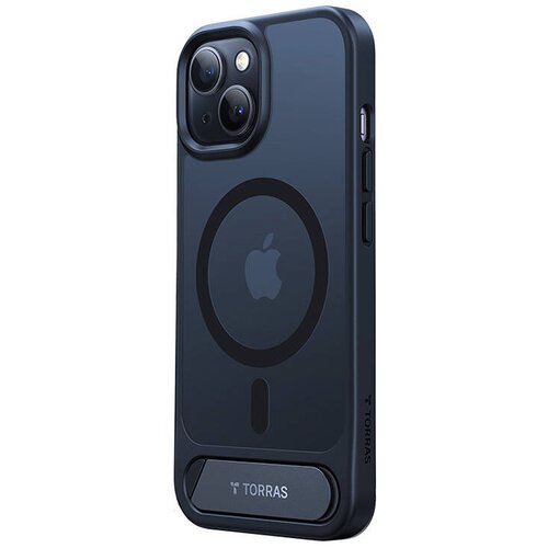 Etui TORRAS Upro Pstand do Apple iPhone 15 Pro Czarny
