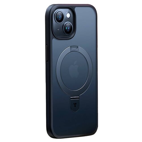 Etui TORRAS Upro Ostand Matte do Apple iPhone 15 Czarny