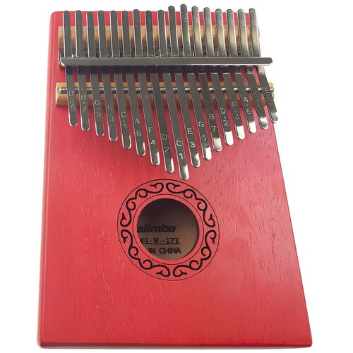 Kalimba JEREMI W-17T-7 Czerwony