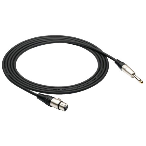 Kabel BLACKBIRD BBMCJ9 Jack 6.3 mm - XLR żeński 9 m