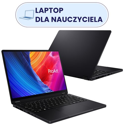 Laptop ASUS ProArt PX13 HN7306WI-LX015X 13.3" OLED Ryzen AI 9 HX 370 32GB RAM 2TB SSD GeForce RTX4070 DLSS 3 Windows 11 Professional