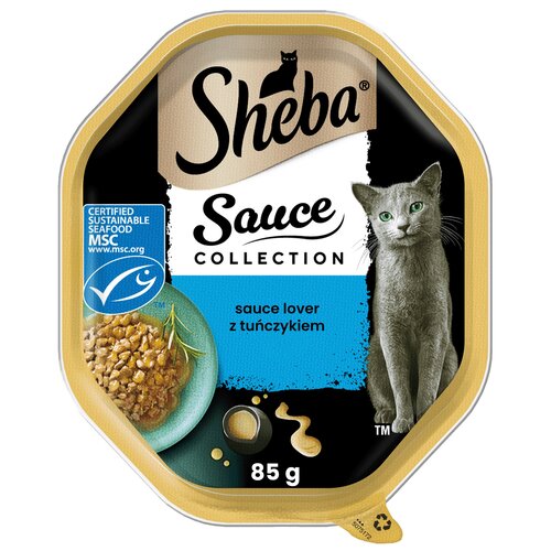 Karma dla kota SHEBA Sauce Collection Tuńczyk w sosie 85 g