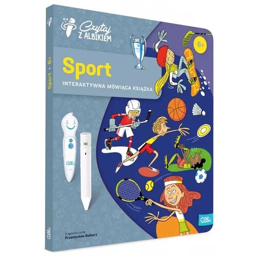 Książka Czytaj z Albikiem Sport Kublanka (twarda okładka)