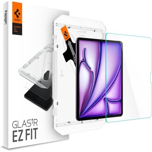 Szkło hartowane SPIGEN Glas.TR EZ Fit do Apple iPad Air 13 2024 + ramka